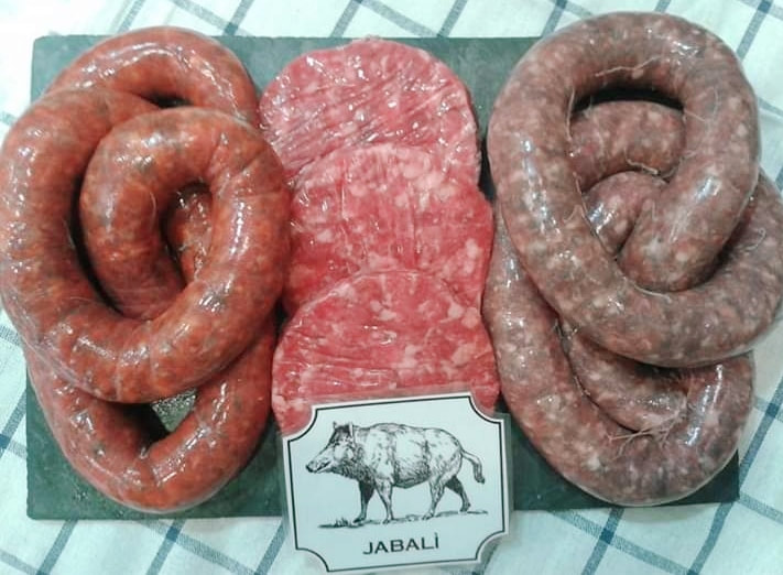 Carne de Jabalí y Cerdo
(Temporada de Caza)
(135 gramos)